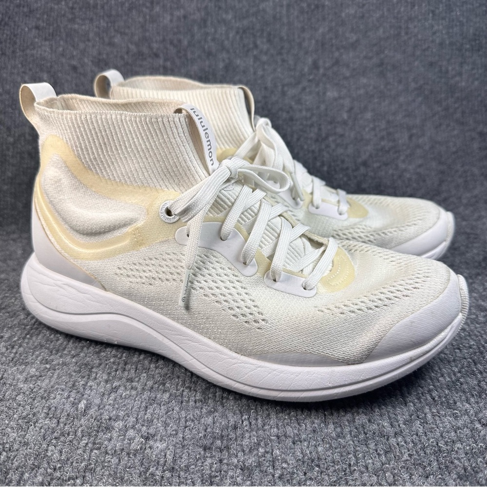 Lululemon Women's Chargefeel Mid Workout Shoe Sock Knit Athletic Sneakers 8